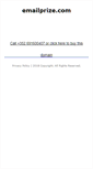 Mobile Screenshot of emailprize.com